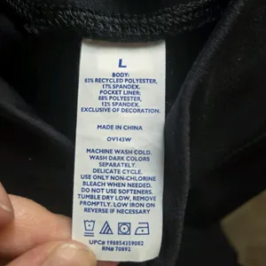 Outdoor Voices Leggings Womens L Black High Rise Athletic Running Pocket NWOT thumbnail 3