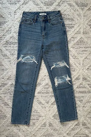 PacSun Paisley Mom Jeans thumbnail 1