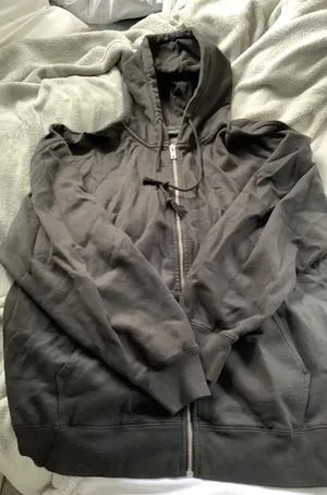 Brandy Melville Black Zip Up thumbnail 1