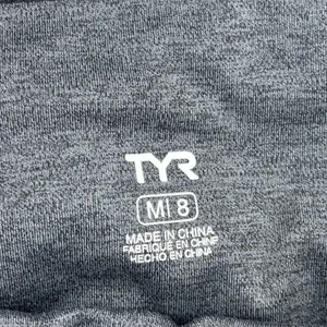 TYR Women's Medium Base Kinetic™‎ High-Rise 21" Leggings Gray Cropped Mid Calf thumbnail 9