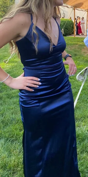 Windsor Blue Maxi Dress thumbnail 5