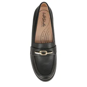 LifeStride Women's Sonoma Slip On Loafers with Buckle- Size 7 Wide thumbnail 2