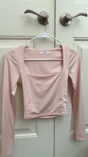 Boutique Pink Long Sleeve Top thumbnail 2