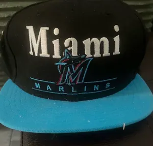 Miami marlin SnapBack hat thumbnail 1