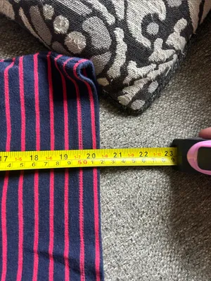 GAP Modern Tank Top - Classic Navy Blue and Red Striped Sleeveless | Size XL thumbnail 8