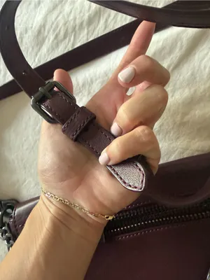 Frye Leather Crossbody Bag in Deep Burgundy maroon thumbnail 6