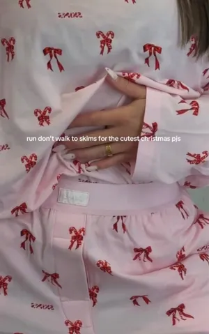 SKIMS Candy Heart Pajama Set thumbnail 2