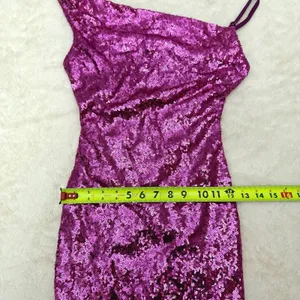 Hello Molly Citadel Skies Purple Sequin Mini Dress - Size 2 thumbnail 7