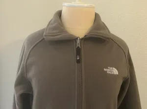 The North Face Size S Brown Active Full Zip Windstopper/HikingFleece Jacket thumbnail 3