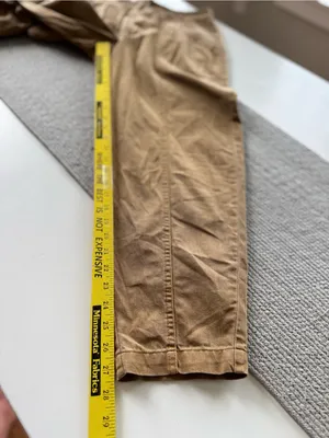 Universal Threads Camel Tan Barrel Leg Utility Tapered Pants Sz 4 thumbnail 7