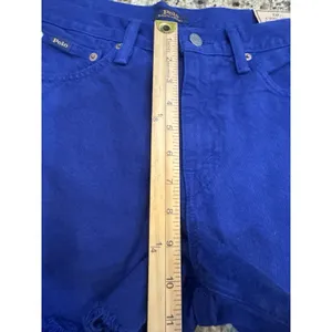 Polo Ralph Lauren Royal Blue‎ The Crosby Relaxed Denim Short Size 27 Cutoff thumbnail 11