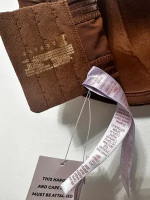 Savage X Fenty 34C strapless chocolate brown bra thumbnail 5