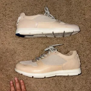 Birkenstock Cincinnati Leather Suede Lace Up Tie Sneaker Taupe 38 / 7 - 7.5 thumbnail 4