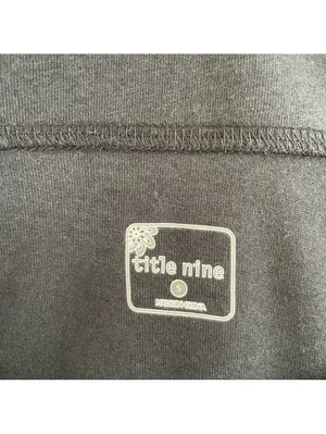 Title Nine 3 In 1 Super Skirt Black Size Small Athleisure Neutral Goth Casual thumbnail 4