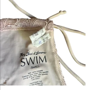 For Love & Lemons Swim‎ Lace Bikini Top thumbnail 5