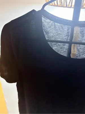 Lululemon Classic Black Women's Short Sleeve Tee thumbnail 4