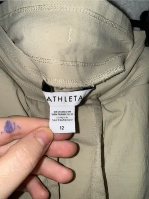 Athleta size 12 tan Trekkie North jogger pants thumbnail 2