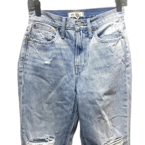 Madewell The Perfect Vintage Jean Calabria Wash‎ Ripped Distressed Denim Size 25 thumbnail 2