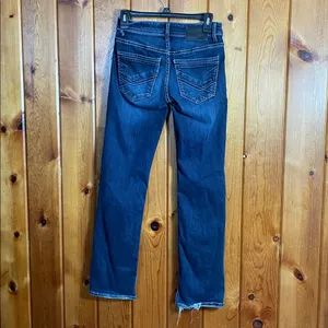 BKE Aiden high waisted dark boot cut jeans size 26x32 women's casual jeans thumbnail 2