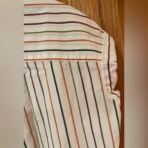 Madewell Slightly Oversized‎ Cotton Central Shirt in Sadie Stripe Multistripe XS thumbnail 13