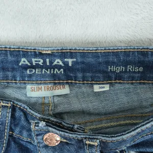 Ariat Slim Trouser Jeans Women 30R Blue High Rise Ella Wide Leg Western Cowgirl thumbnail 6