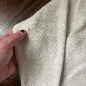 Wild fable cropped white sweater thumbnail 4