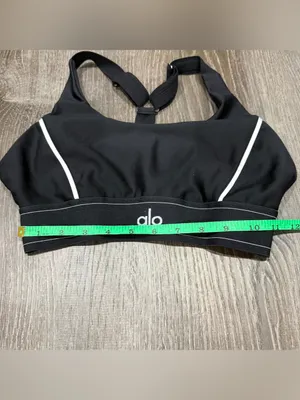Alo Yoga Black Airlift Suit Up Bra thumbnail 8