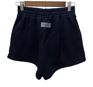 PARKE Fleece Sweat Shorts Navy Blue Women's Size XS Athleisure Loungewear NWOT thumbnail 1