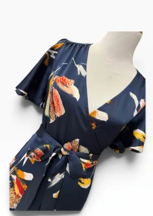 Love Stitch Deisy wrap maxi dress large thumbnail 2
