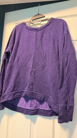 Under Armour Purple Crewneck Sweatshirt Small thumbnail 2