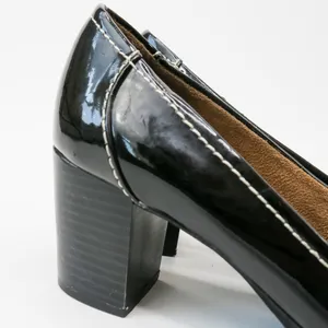 Vintage 90s Naturalizer Black Buckle Loafer Pumps thumbnail 7