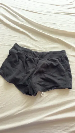 Old Navy low rise mini black shorts with white drawstring, size S  thumbnail 3