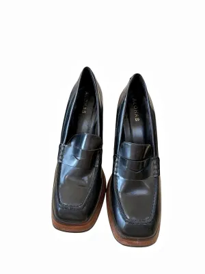 ALOHA Busy Black Platform Loafers EU 37 thumbnail 4