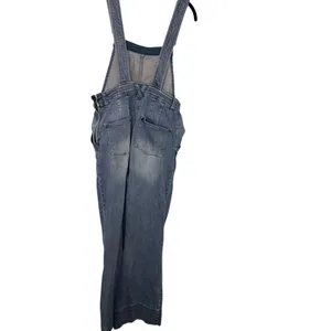 Pistola Denim Overalls Women's Size 28 Petite Medium Wash Bibs Anthropologie thumbnail 3