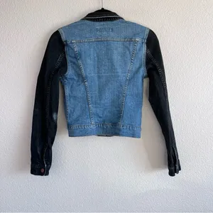 J Brand Bowie Two Tone‎ Jean Jacket thumbnail 3