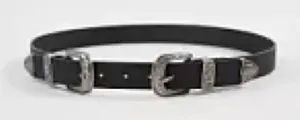 BKE Double Buckle Western Belt Size Small thumbnail 1