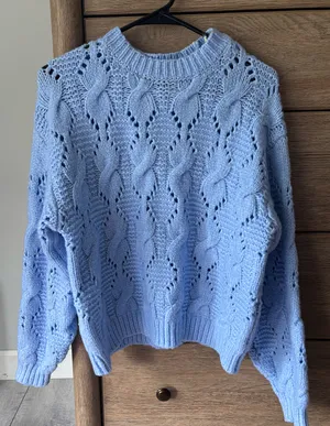 Dry Goods Blue sweater thumbnail 1