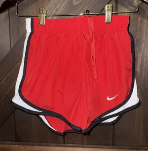 Nike Women's XS Running Shorts‎ Red Black White thumbnail 1