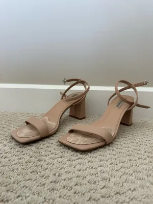 Steve Madden Nude Luxe Strappy Heels thumbnail 2