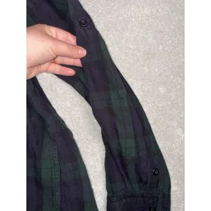 womens ralph lauren denim & supply navy green‎ plaid xl shirt Button Up Blouse thumbnail 5