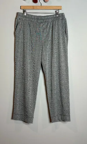 A New Day grey plaid pull on casual dress pants thumbnail 1