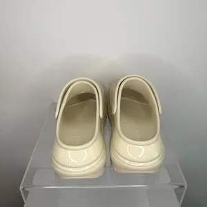 CROCS Classic Clog in Cream thumbnail 3