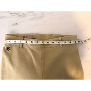 Ariat Sport Women Tan Full Seat‎ Equestrian Riding Breeches Pants 32R RN105037 thumbnail 11
