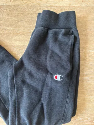 Champion Black Reverse Weave Joggers thumbnail 3