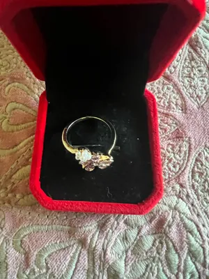 & Other Stories Women’s Gold Tone Embellished Ring Size 8 thumbnail 2
