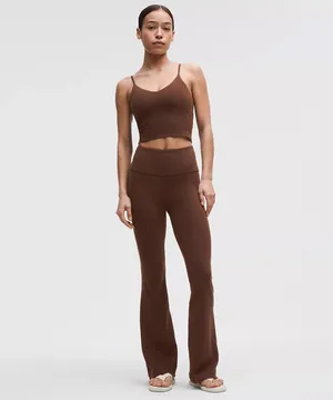 Lululemon Brown Lava Cake Groove Nulu Super-High-Rise Flared Pant Leggings Tight thumbnail 2