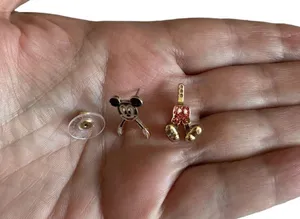 New Disney Baublebar Mickey Mouse Hugger Earrings thumbnail 5