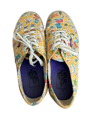 VANS x Liberty of London Alice in Wonderland Sneakers Size Women’s 7.5 thumbnail 4