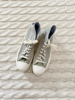 Converse Chuck Taylor All Star Lugged 2.0 platform denim sneakers in sage green thumbnail 3