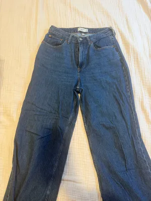 Abercrombie & Fitch The Ankle Straight Ultra High Rise curve love thumbnail 1